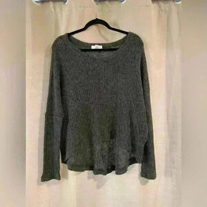 Women’s Gray Tokyo Darling  Long Sleeve Top